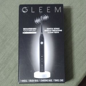 Gleem Rechargeable Electric Toothbrush - Black